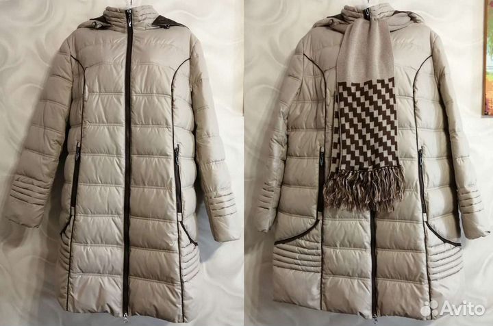 Пальто зимнее размер 52-54