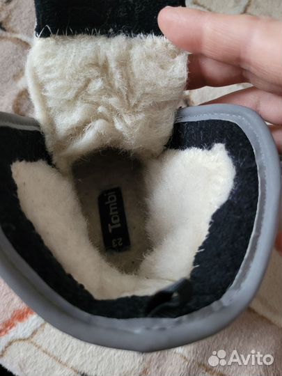 Сапоги зимние детские 23