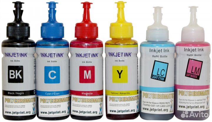 Чернила для принтера epson