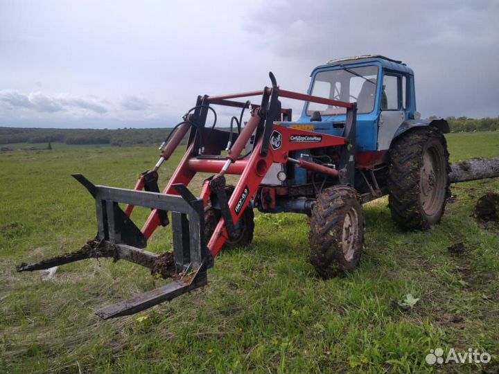 Погрузчик пку-0.9 фронтальный усиленный (для мтз)