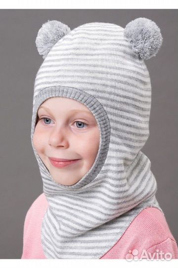 Шапка шлем новая clever 48-50