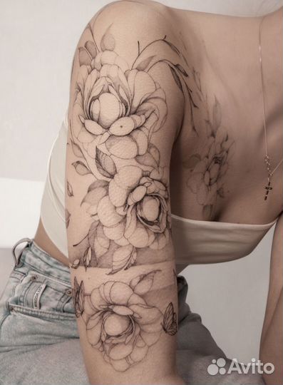 Модель на тату