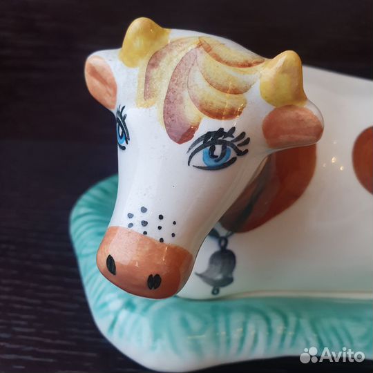 Масленка Корова винтаж