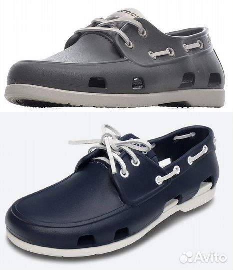 Crocs men's beach line shop boat shoe