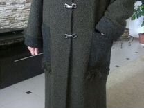 Пальто шерстяное демисезонное 52-54разм