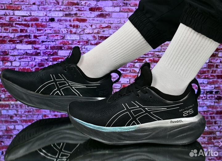 Кроссовки Asics gel nimbus 25 с сетчатым верхом