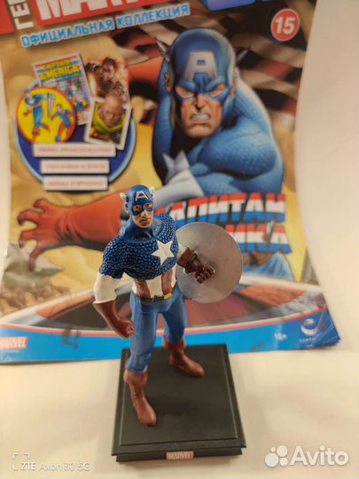 Коллекционные фигурки Марвел 3д капитан Америка