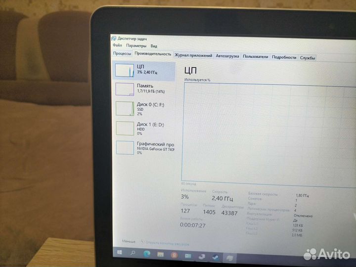Ноутбук Sony vaio