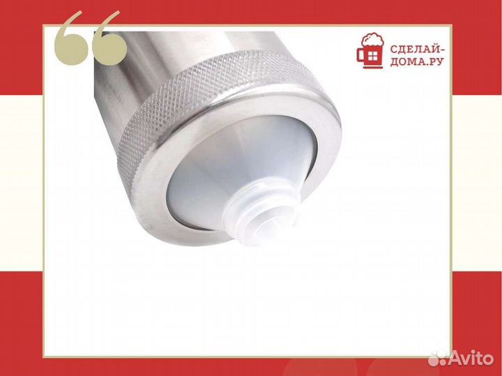 Шприц колбасный горизонтальный на 2.5 кг