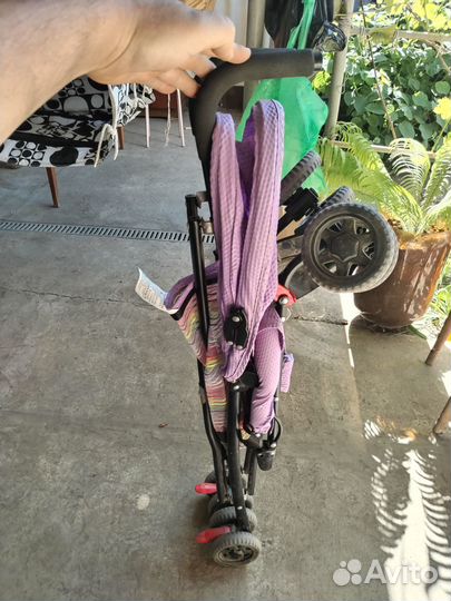 Прогулочная коляска трость бу