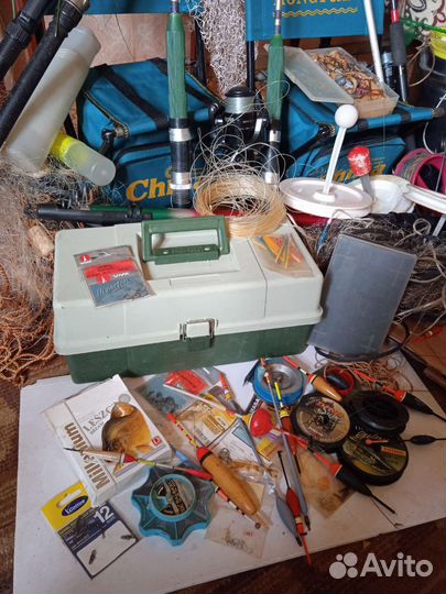 Рыболовные снасти. Цена за всё. Много предметов