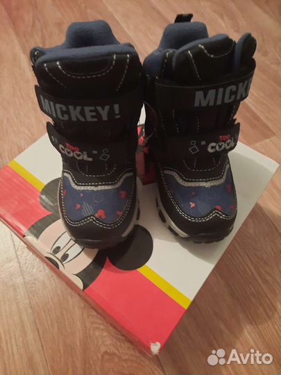 Ботинки демисезонные для мальчика 20 21размер