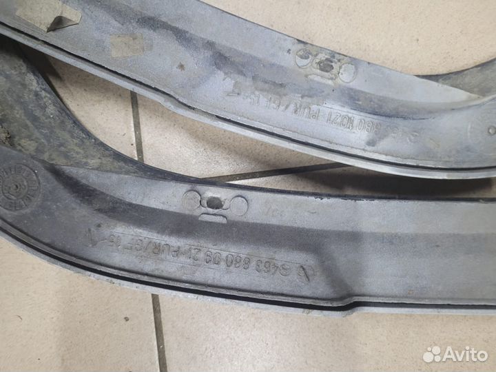 Задние расширители арок mercedes W463