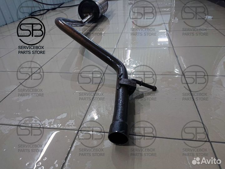 Глушитель задняя часть рено логан 6001547676