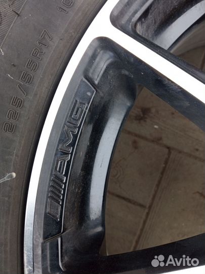 Литые диски на мерседес r17