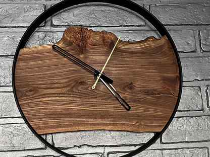 Часы настенные из карагача (в наличии), Белорецк