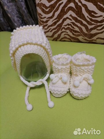 Чепчик для новорожденного