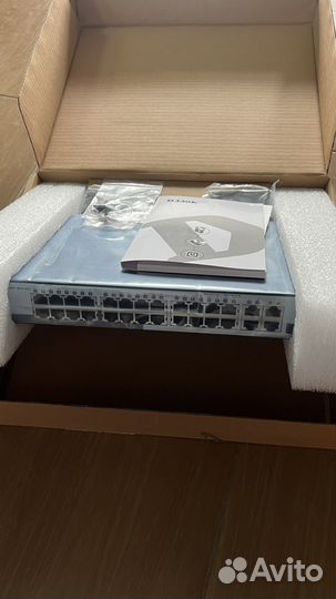 Коммутатор D-link DES 1210-28P новый