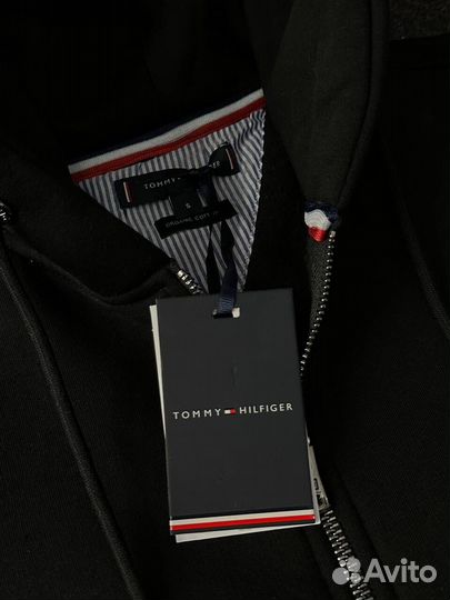 Зип худи Tommy Hilfiger с флисом