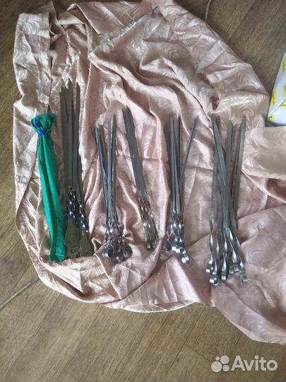 Шампура из нержавейки бу