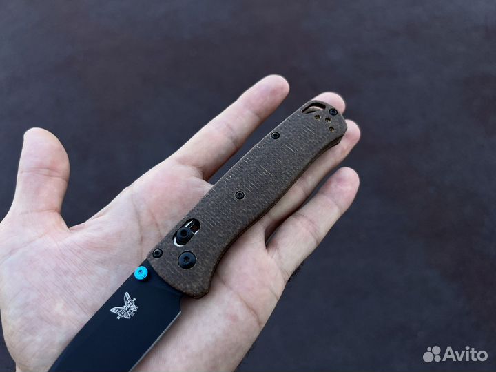 Нож benchmade bugout micarta