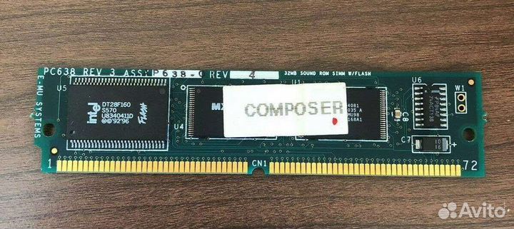 E-MU Proteus 2000 Composer 32Mb плата расширения