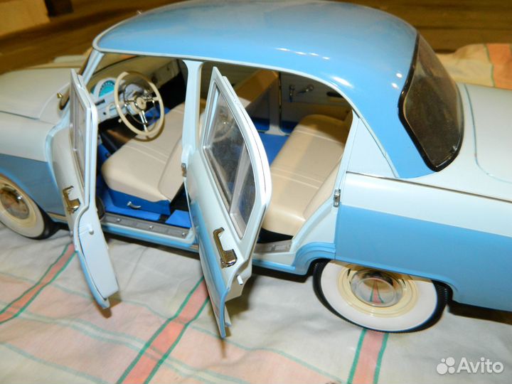 Сборная модель деагостини Волга газ 21 1:8