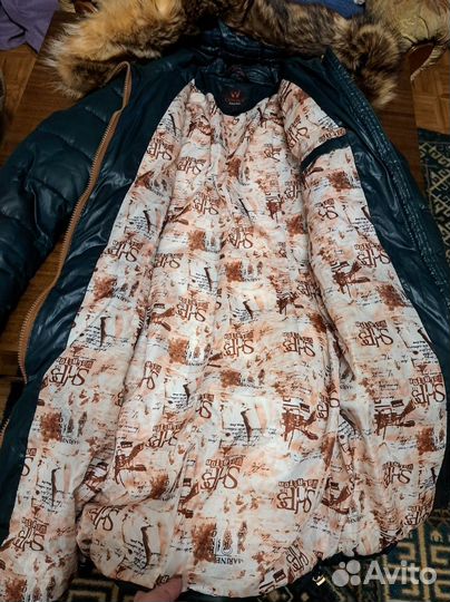 Пуховик пальто