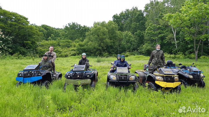 Прокат квадроциклов (прогулки)