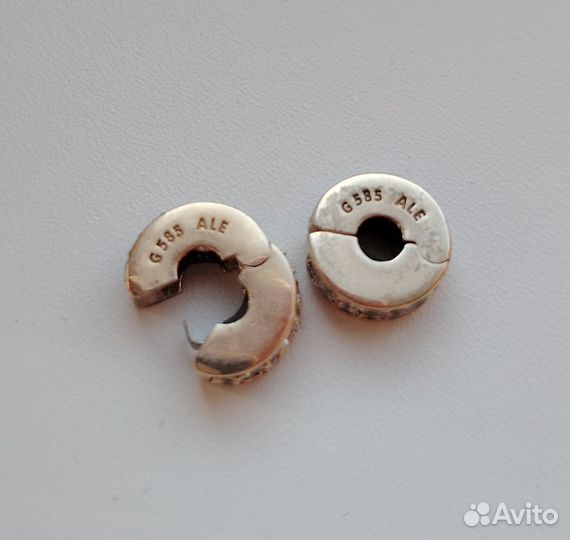 Золотые шармы пандора