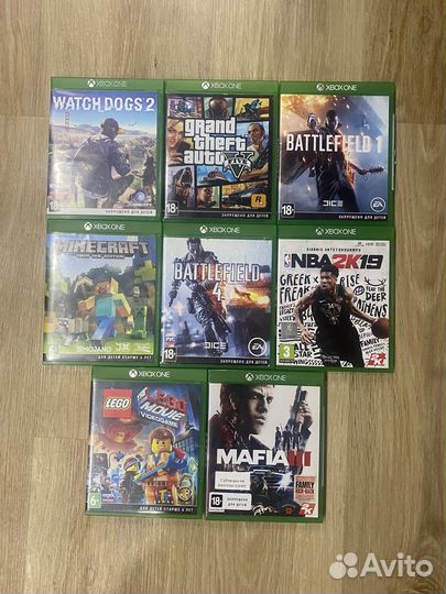 Диски для xbox one