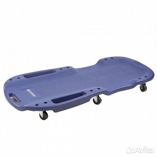 Лежак пластиковый подкатной на 6-ти колесах Forsag