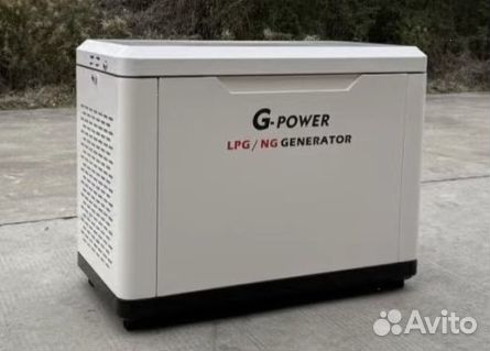 Газовый генератор 9 кВт G-powerSL9000SE3 трехфазны