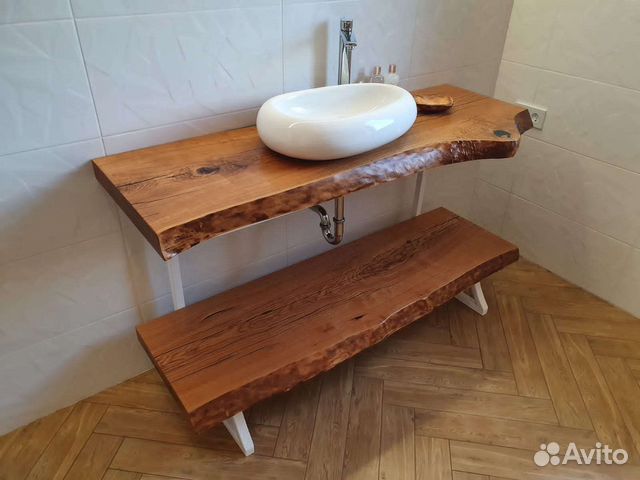 Столешница под раковину из дерева ю купить в Калининграде | Товары для ...