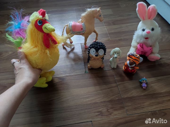 Игрушки пакетом для девочки