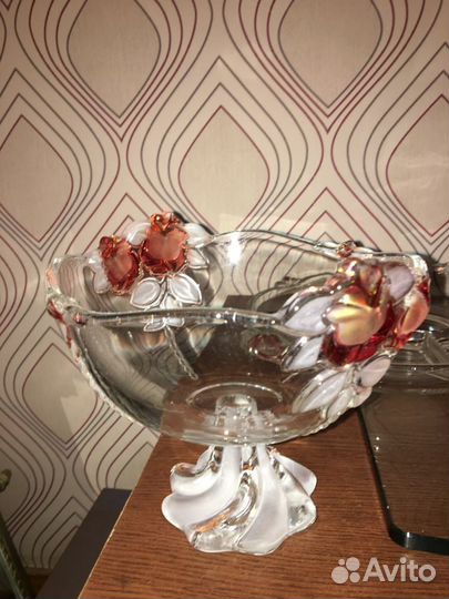 Набор ваза для фруктов/конфет/орехов