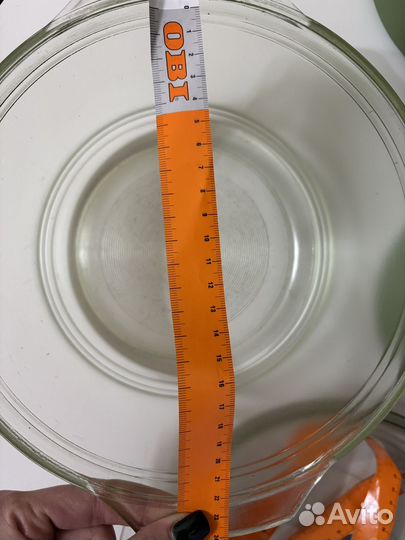 Кастрюля из жаропрочного стекла 2,5 литра