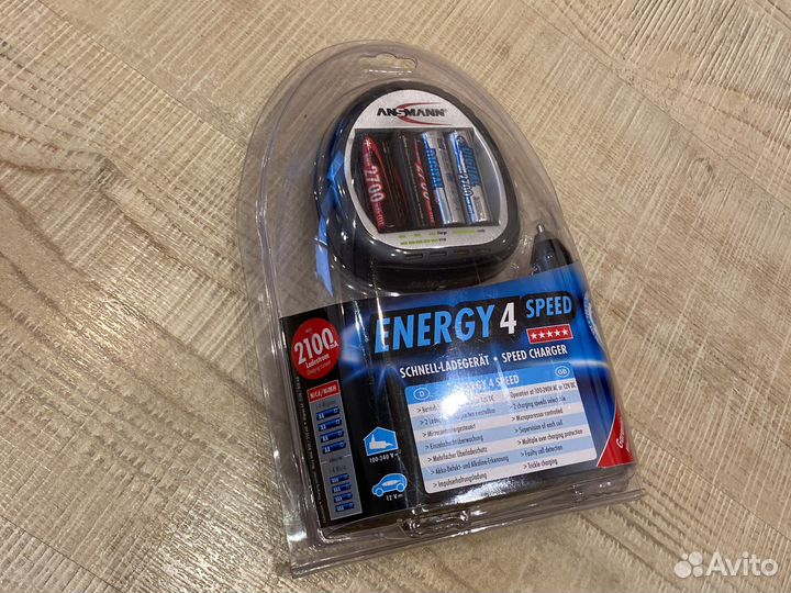 Зарядное устройство ansmann 5707144 energy 4 speed