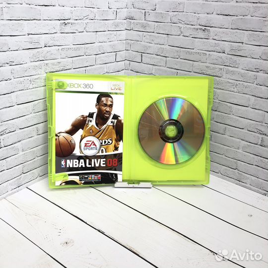 Диск xbox 360 NBA live 08
