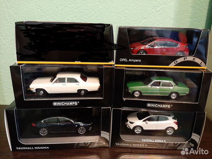 Модели Опель (Minichamps Schuco Norev) 1/43