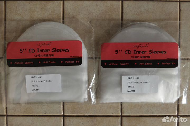 Японские пакеты д/пластинок, mini-LP и Fatbox