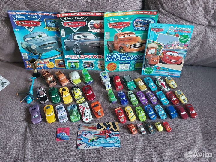 Машинки Тачки и трасформируемые,книги журналы