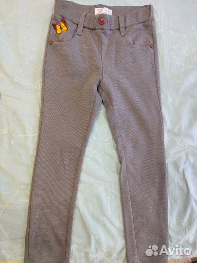 Штаны пакетом для девочки 104 110
