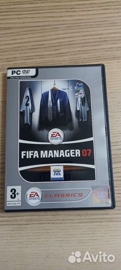 Компьютерная игра лицензия Fifa manager 07