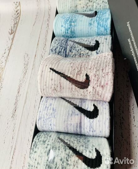 Мужские носки Nike Tye-Dye в коробке