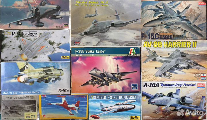 Реактивная авиация 1/72