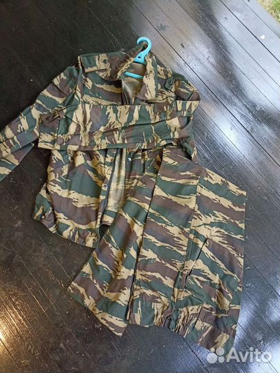 Камуфляж-зелёный камыш, зим./лет.куртка, брюки