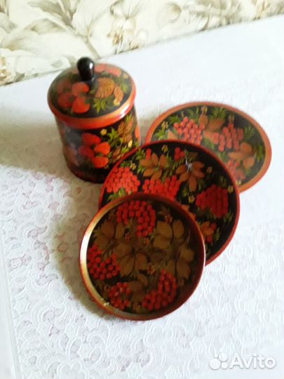 Посуда хохлома СССР