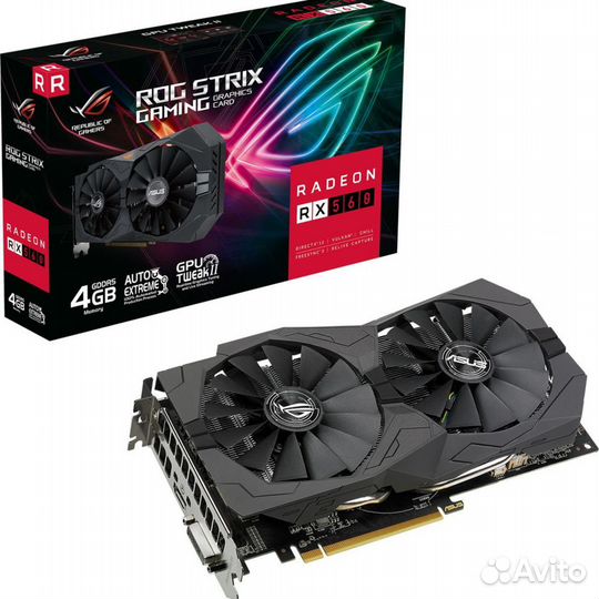 Видеокарта Asus AMD Radeon RX 560 541860