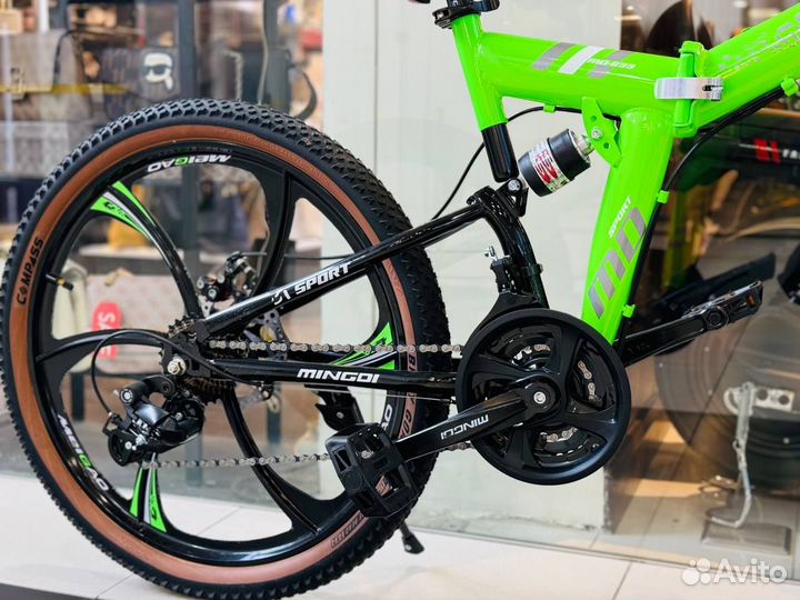 Велосипед горный на литых дисках mingdi 24MD 633 2